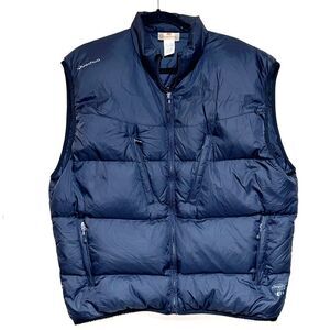 Quechua Decathlon Black Goose Down Novadry Mens Vest Sz XL